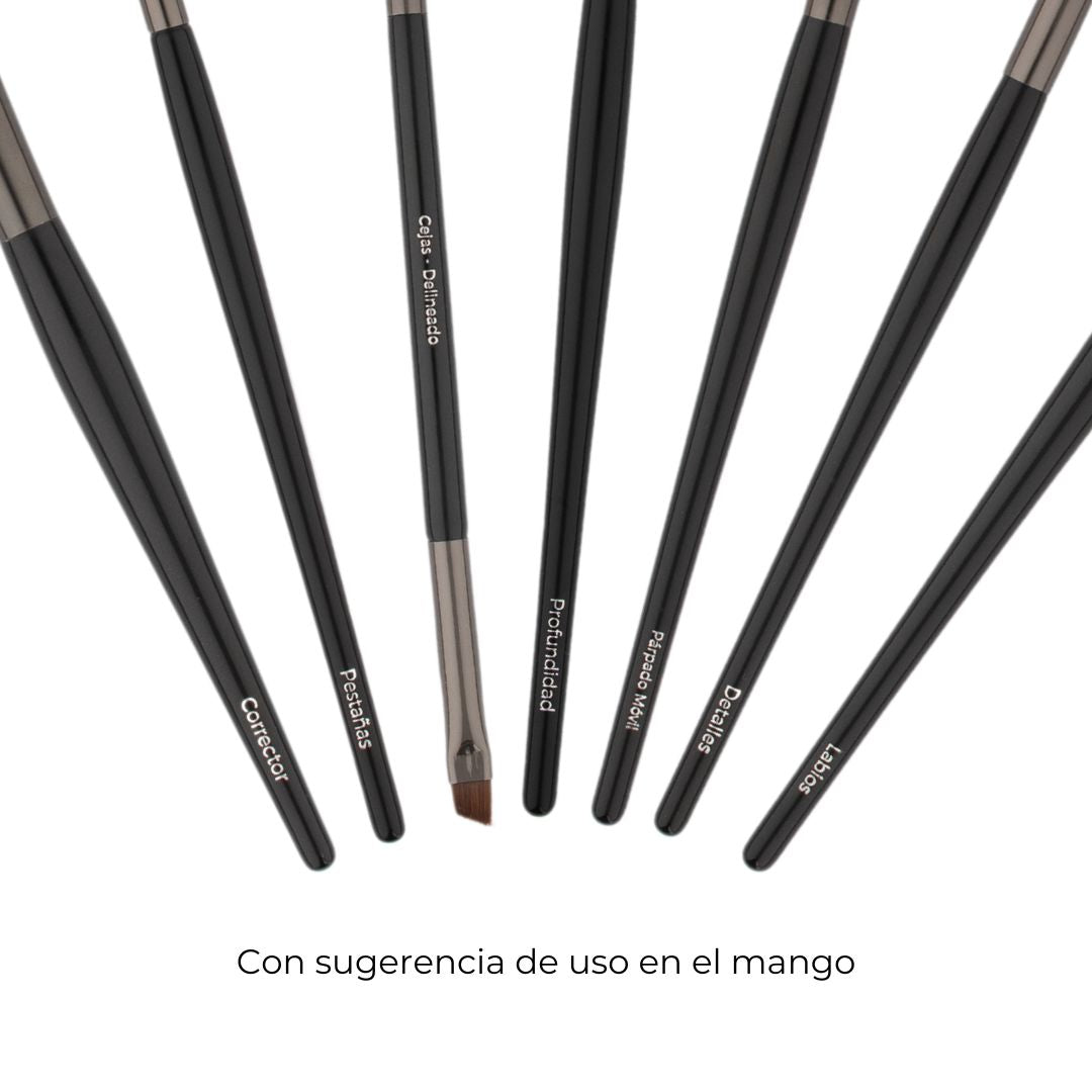 Set de brochas OH! MY BRUSH (ojos, labios y cejas)