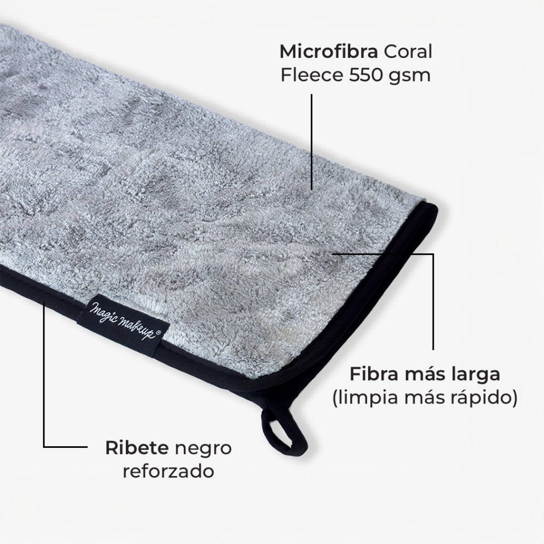 NUEVO! Toalla para limpiar brochas (microfibra gruesa)