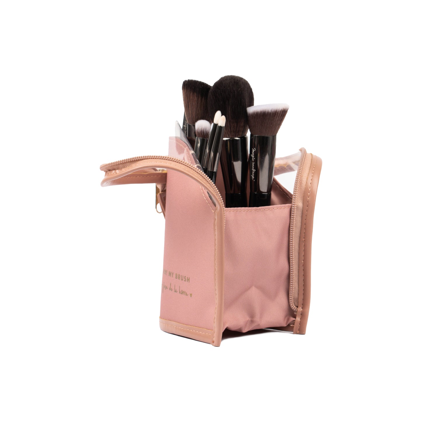Estuche con cierre (no incluye brochas)