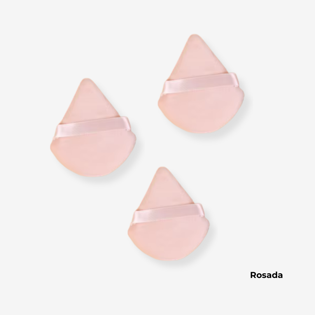 Borla triangular (powder puff)
