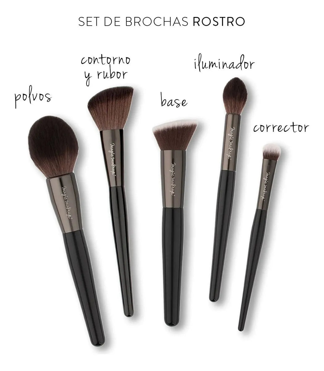 Set de brochas OH! MY BRUSH (rostro)