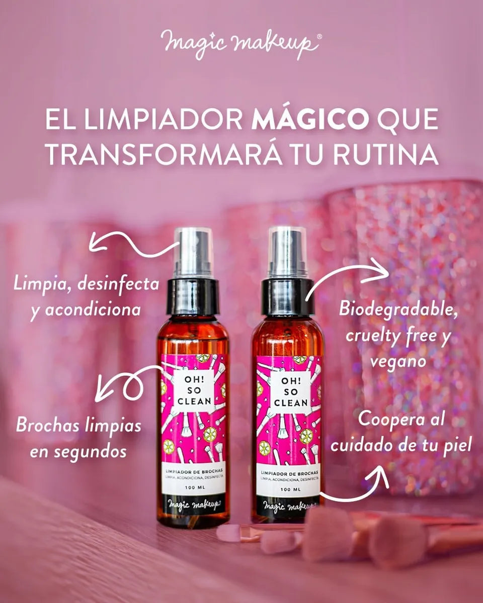 ✭OH! SO CLEAN✭ limpiador instantáneo de brochas- TRAVEL SIZE