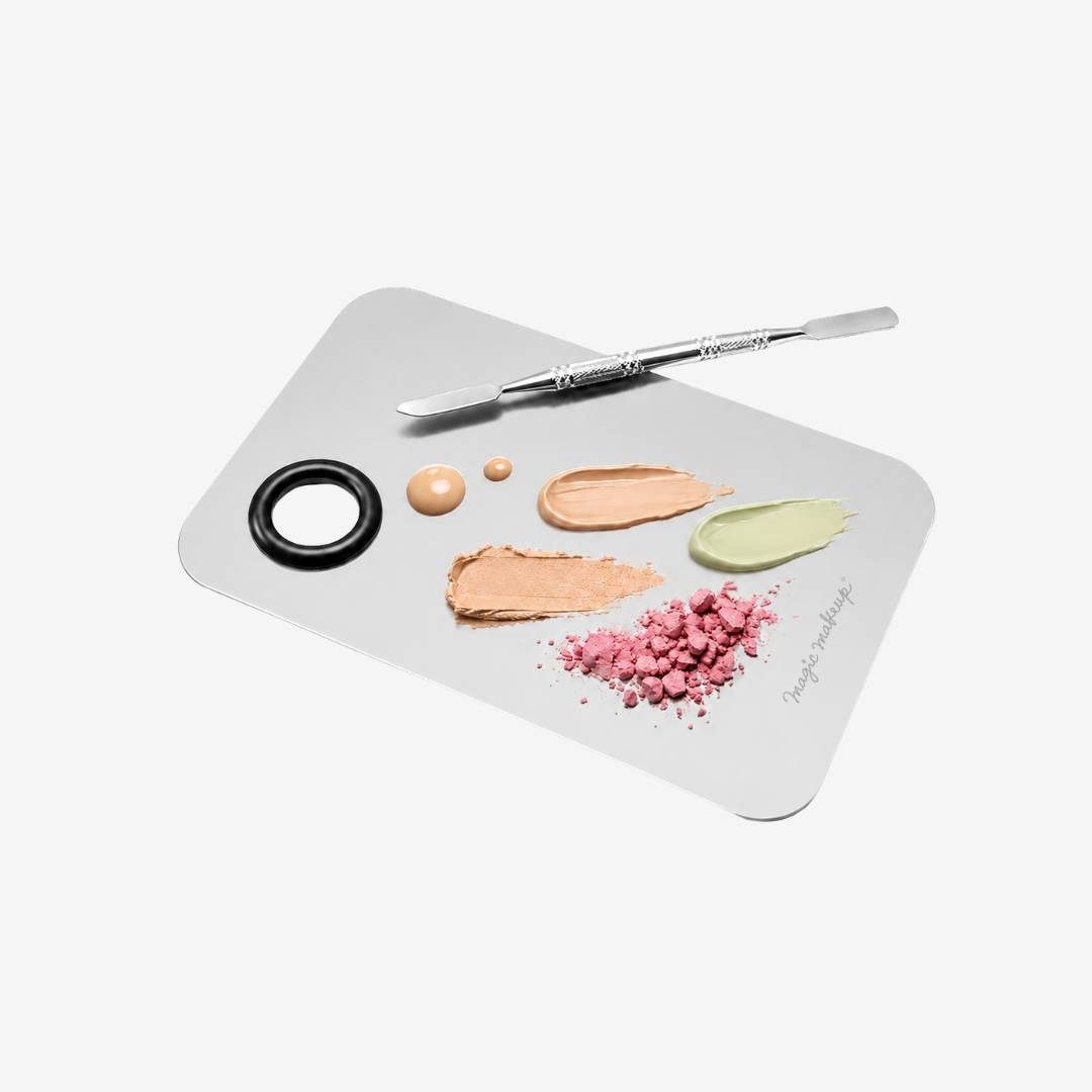 Paleta mezcladora con espátula