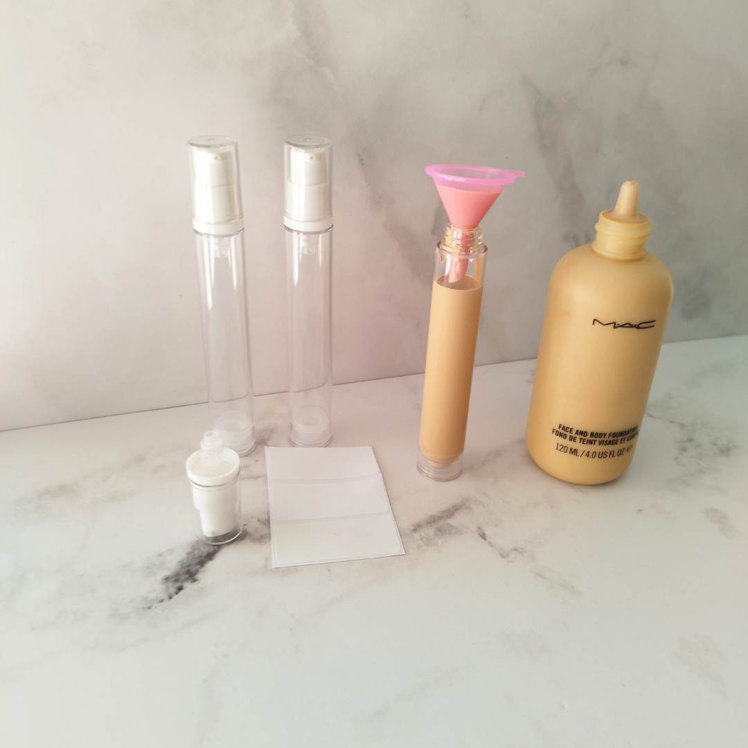 Kit para depotar bases - 15ml