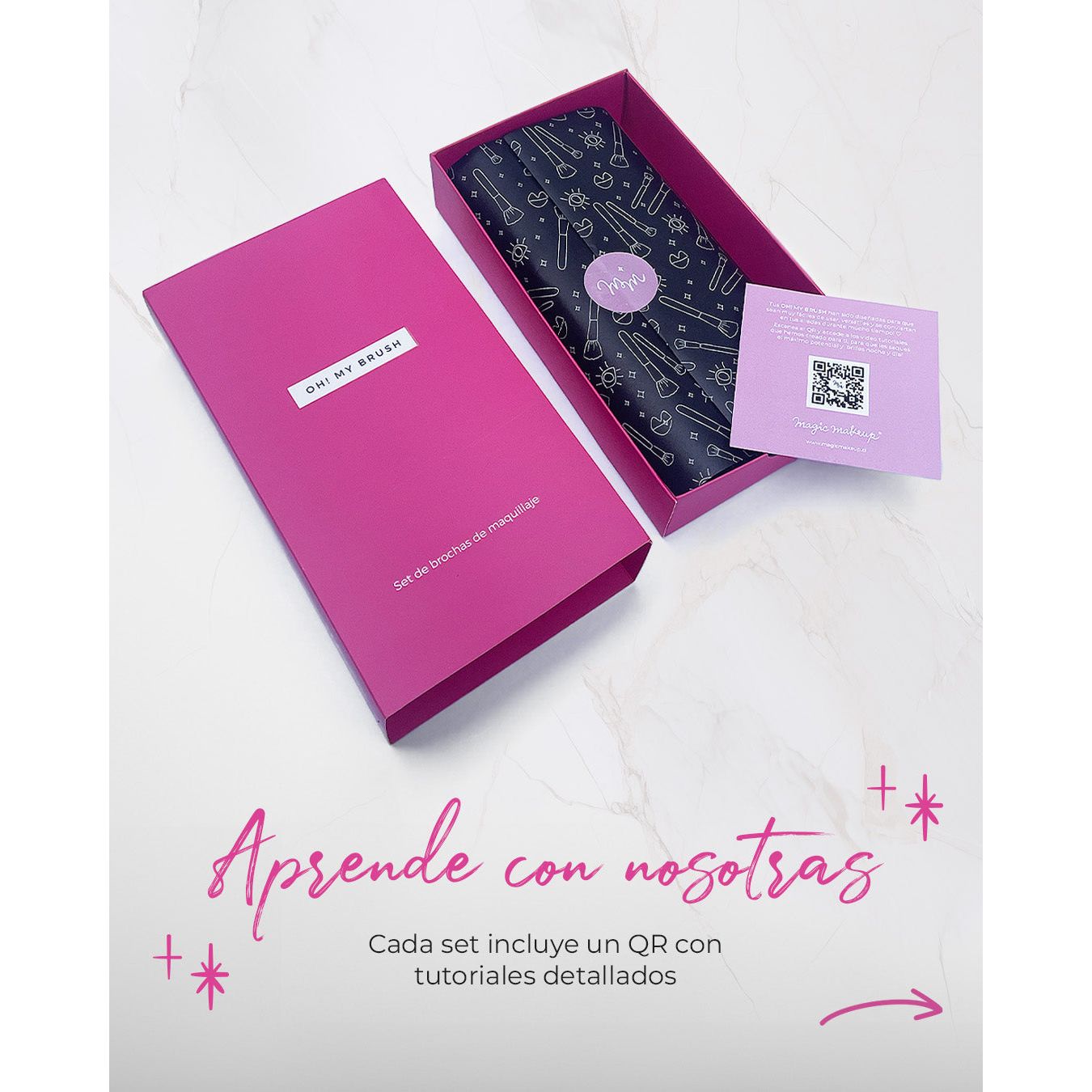 Set de brochas OH! MY BRUSH (completo)