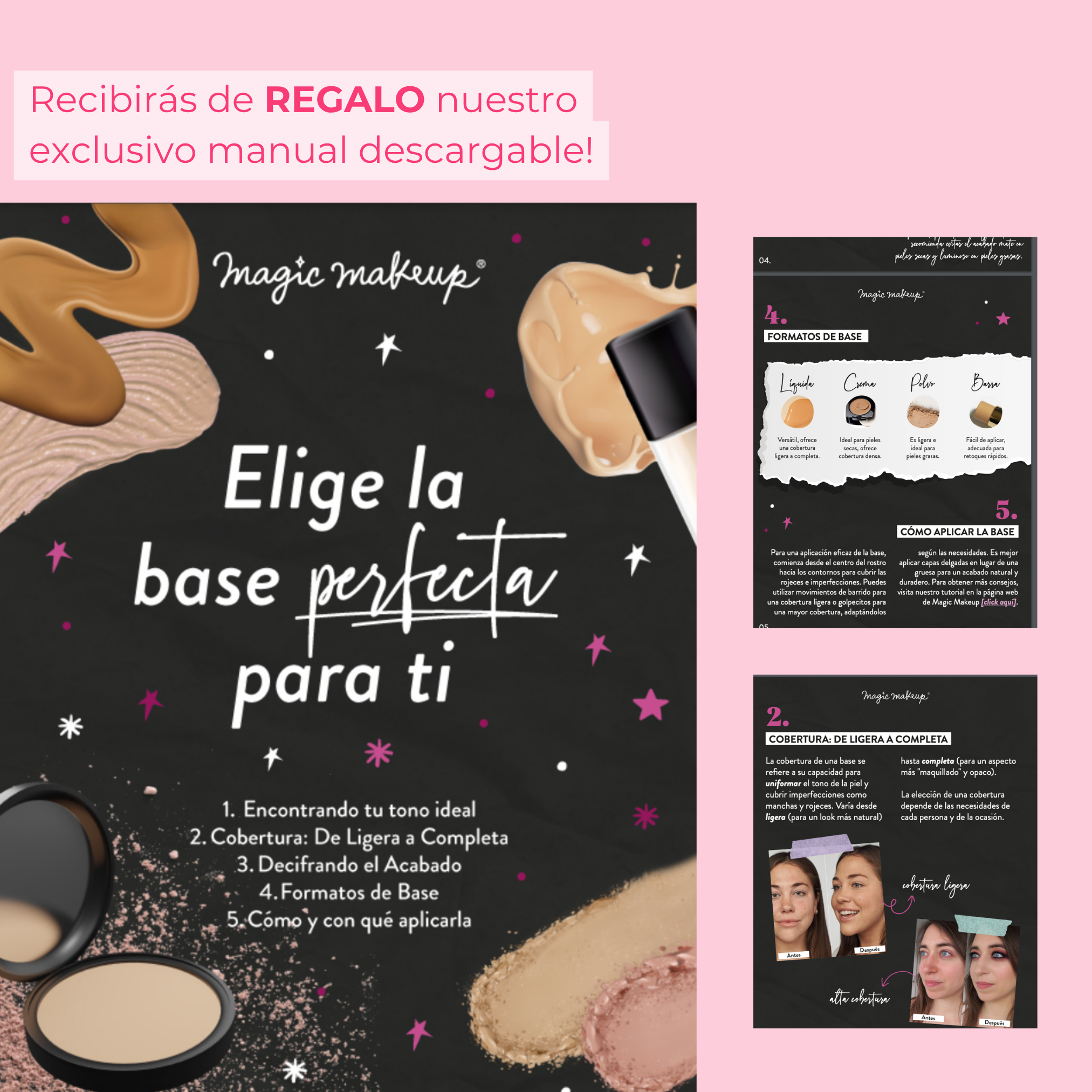 Kit de Rostro Magic Makeup