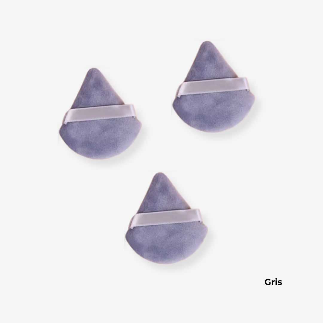 Borla triangular (powder puff)