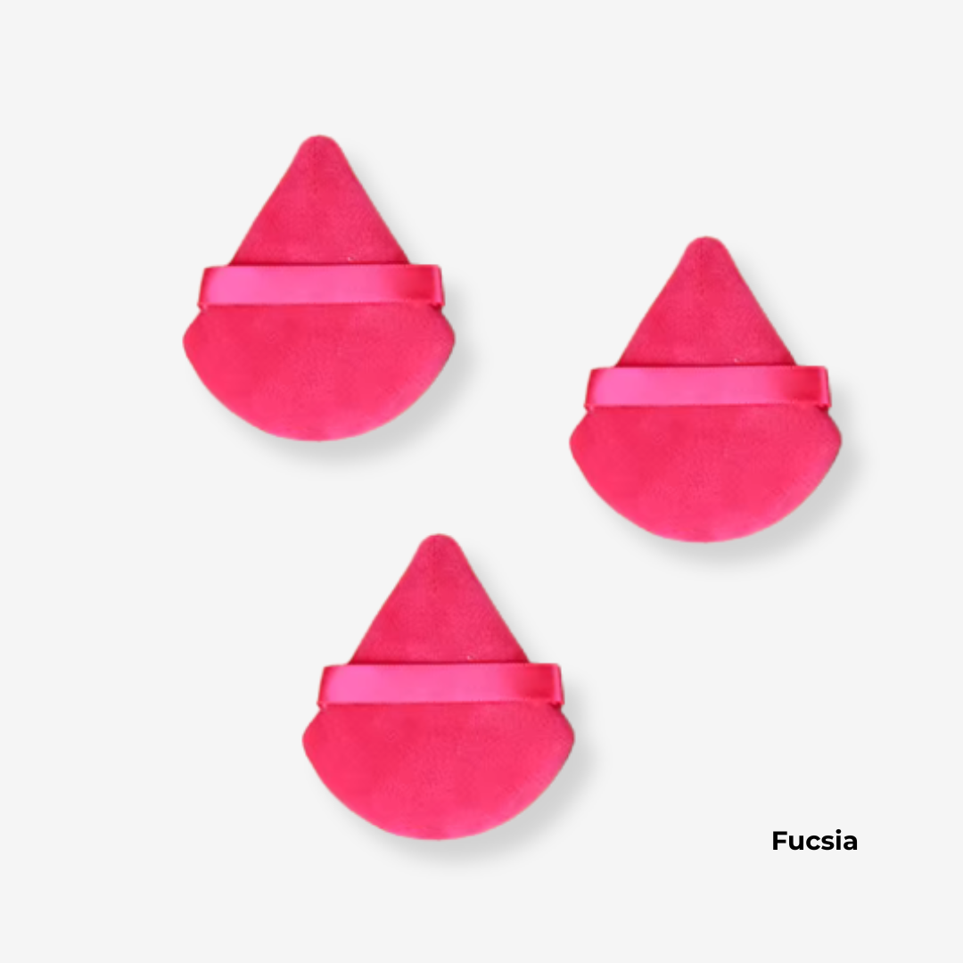 Borla triangular (powder puff)