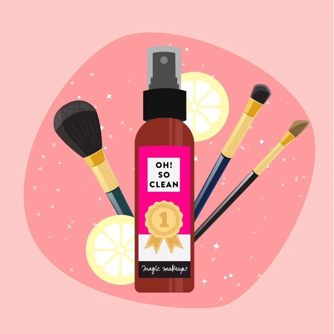 ✭OH! SO CLEAN✭  limpiador instantáneo de brochas 100ml