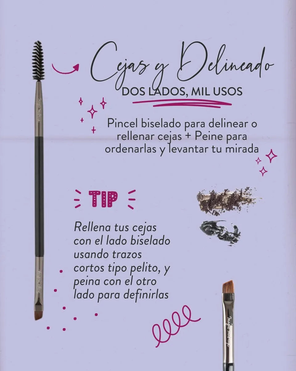 Set de brochas OH! MY BRUSH (ojos, labios y cejas)