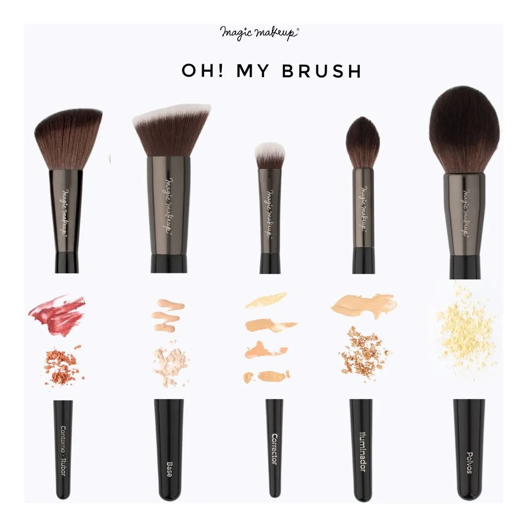 Set de brochas OH! MY BRUSH (rostro)