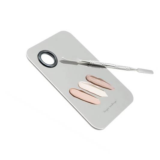 Paleta mezcladora con espátula